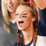 Rico Industries NFL Football Atlanta Falcons Peel & Stick Temporary Tattoos - Eye Black - Game Day Approved!