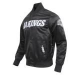 Pro Standard MENS NHL LOS ANGELES KINGS CLASSIC SATIN SATIN JACKET BLACK L