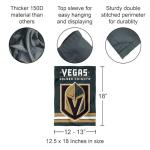 Vegas Golden Knights Double Sided Garden Flag