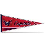 Rico Industries NHL Hockey Washington Capitals Classic 12" x 30" Felt Wall Décor Pennant - Great for Home/Bed Room/Man Cave Décor