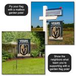 Vegas Golden Knights Double Sided Garden Flag