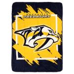 Northwest NHL Nashville Predators Micro Raschel Throw Blanket, 46" x 60", Dimensional