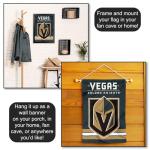Vegas Golden Knights Double Sided Garden Flag