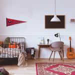 Rico Industries NHL Hockey Washington Capitals Classic 12" x 30" Felt Wall Décor Pennant - Great for Home/Bed Room/Man Cave Décor