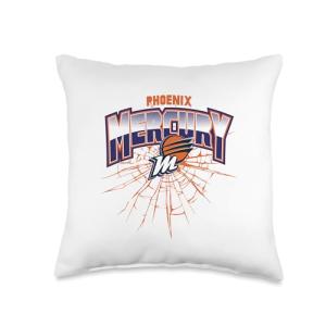 WNBA Phoenix Mercury Record Breaker Throw Pillow