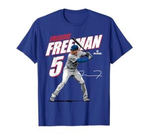 Freddie Freeman | Los Angeles Baseball Players | MLBFRE3001 T-Shirt