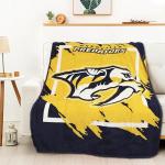 Northwest NHL Nashville Predators Micro Raschel Throw Blanket, 46" x 60", Dimensional