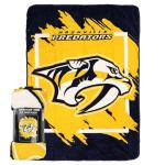 Northwest NHL Nashville Predators Micro Raschel Throw Blanket, 46" x 60", Dimensional