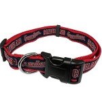 MLB Cleveland Guardians Licensed PET Collar, Medium - Heavy-Duty, Strong, and Durable Dog Collar. Available in 30 Baseball Teams and 4 Sizes