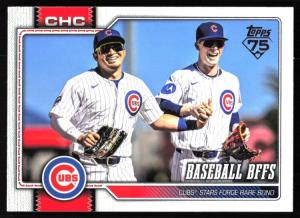 2026 TOPPS #126 PETE CROW-ARMSTRONG - SEIYA SUZUKI COMBO CARD/CHECKLIST CHICAGO CUBS BASEBALL OFFICIAL TRADING CARD OF MLB