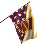 FOCO Washington Commanders NFL Americana Vertical Flag