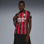 PUMA Women's A.C. Milan Home Jersey Replica, for All Time Red- Black AH25, Medium ACM Home Jersey Replica W