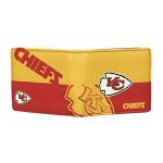 Littlearth NFL Kansas City Chiefs Bi-Fold Wallet, Team Color, 4” x 5" x 1”
