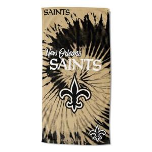 Northwest NFL New Orleans Saints Unisex-Adult Beach Towel, 30" x 60", Psychedelic