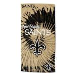 Northwest NFL New Orleans Saints Unisex-Adult Beach Towel, 30" x 60", Psychedelic