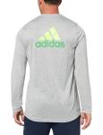 Adidas Men's Austin City FC Local Pop Long Sleeve Pre-Game T-Shirt, Medium Grey Heather, XX-Large