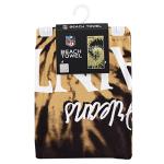 Northwest NFL New Orleans Saints Unisex-Adult Beach Towel, 30" x 60", Psychedelic