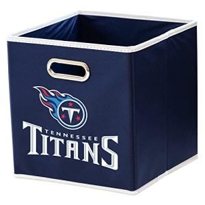 Franklin Sports NFL Tennesee Titans Collapsible Storage Bin