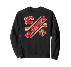 Calgary Flames Force Black Officially Licensed Sweatshirt