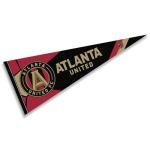 Atlanta United Football Club Pennant and 12 in X 30 in Banner