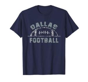 Dallas Football | End Zone Game Day Distressed Vintage T-Shirt