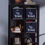Franklin Sports NFL Tennesee Titans Collapsible Storage Bin