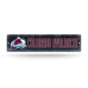 Rico Industries HSN6901 Plastic Street Sign , Colorado Avalanche