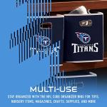 Franklin Sports NFL Tennesee Titans Collapsible Storage Bin