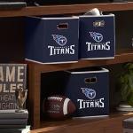 Franklin Sports NFL Tennesee Titans Collapsible Storage Bin