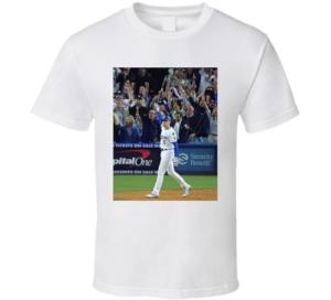 Freddie Freeman Walk Off Grand Slam World Series T Shirt L White