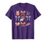 WNBA Phoenix Mercury Bow Grid T-Shirt