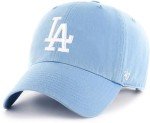 47 Los Angeles Dodger Columbia Blue Alternate Primary Logo Clean Up Adjustable Strap Hat Cap, Adult One Size Fits All, Orange