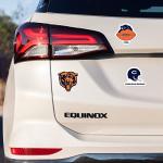 NFL Football Baltimore Ravens 3-Piece Retro Spirit Decals Retro Decal Set