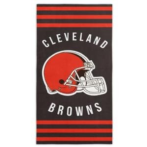 Northwest NFL Cleveland Browns Beach Towel, 30" x 60", Stripes