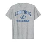 Tampa Bay Lightning Vintage Hockey Gray Officially Licensed T-Shirt, Men, Heather Grey, Large