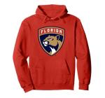 Florida Panthers Icon Red Officially Licensed Pullover Hoodie