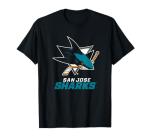 San Jose Sharks Power Play Black Officially Licensed T-Shirt