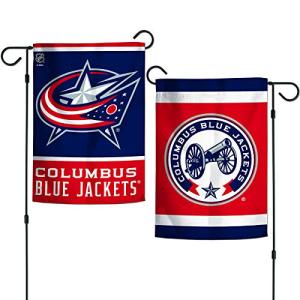 WinCraft NHL Columbus Blue Jackets 12x18 Garden Style 2 Sided Flag, One Size, Team Color