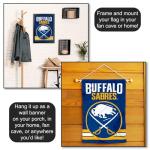 Sabres Double Sided Garden Banner Flag