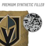 YouTheFan Officially-Licensed NHL Vegas Golden Knights Set of 4 Cornhole Bags - All Weather Regulation 6” x 6” Size - 16oz Weight - Designed in USA