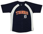 Outerstuff MLB Youth Boys Blank Baseball Jersey, Various Teams (Detroit Tigers, Large (14-16))