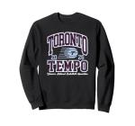 WNBA Official Toronto Tempo Aurora Sweatshirt, Adult Unisex, Black, Small