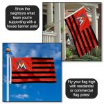 Miami Marlins Stars and Stripes Nation 3x5 Flag