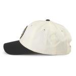 AMERICAN NEEDLE Boston Bruins Officially Licensed NHL Blue Line Adjustable Snapback Baseball Hat, Ivory/Black (EM004A-BBR-IBLK)