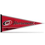Rico Industries NHL Hockey Carolina Hurricanes Classic 12" x 30" Felt Wall Décor Pennant - Great for Home/Bed Room/Man Cave Décor