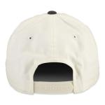 AMERICAN NEEDLE Boston Bruins Officially Licensed NHL Blue Line Adjustable Snapback Baseball Hat, Ivory/Black (EM004A-BBR-IBLK)