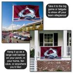 Colorado Avalanche Flag 3x5 Banner