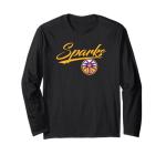 WNBA Los Angeles Sparks Officially Licensed Long Sleeve T-Shirt