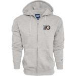 Blue 84 Philadelphia Flyers NHL Officially Licensed Full Zip Hooded Sweatshirt Icon Heather Gray, Large