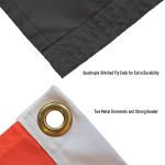 Miami Marlins Stars and Stripes Nation 3x5 Flag